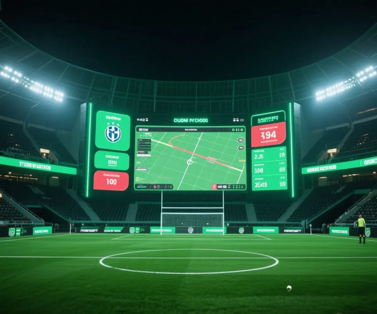 赛事动态与数据分析可视化示意图